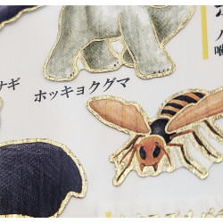 'Dangerous creatures' Otonano-Zukan Paper stickers