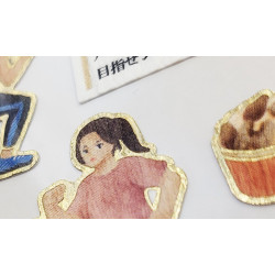 'Muscular Fitness' Otonano-Zukan Paper stickers