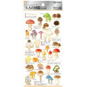 'Mushrooms' Otonano-Zukan Paper stickers