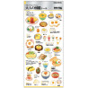 'Egg dishes' Otonano-Zukan Paper stickers