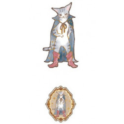 'Puss in Boots' MONOGATARI paper stickers