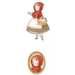 « Le Petit Chaperon rouge » autocollants en papier MONOGATARI