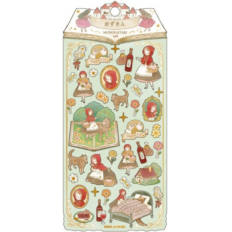 'Little Red Riding Hood' MONOGATARI paper stickers