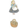 'The Little Match Girl' MONOGATARI paper stickers
