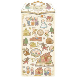 'Three Little Pigs' MONOGATARI paper stickers