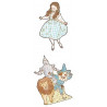 'the Wizard of Oz' MONOGATARI paper stickers