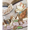 'Town Musicians of Bremen' MONOGATARI paper stickers