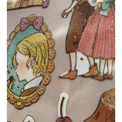 'Hänsel und Gretel' MONOGATARI Papier Aufkleber