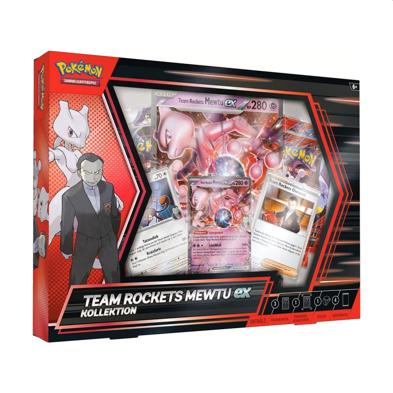 [en allemand] colléction Team Rocket Mewtu ex  - Cartes Pokémon