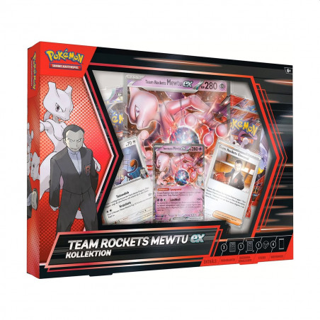 [en allemand] colléction Team Rocket Mewtu ex  - Cartes Pokémon