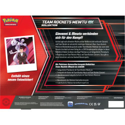 [en allemand] colléction Team Rocket Mewtu ex  - Cartes Pokémon