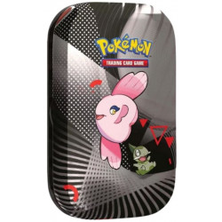 [in German] all 8 Schwarze Blitze & Weisse Flammen Mini Tin Boxes - Pokémon Cards