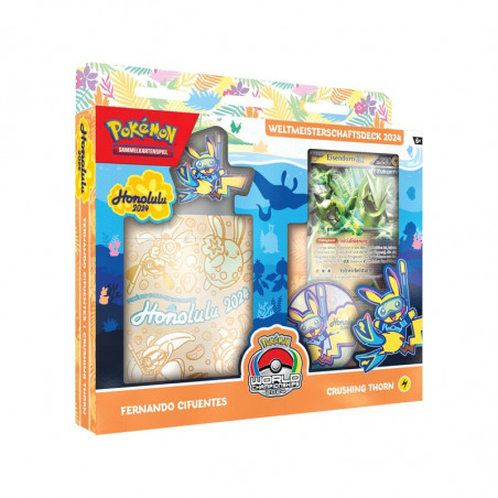[from 17 June][German edition] Weltmeisterschaftsdeck 2024: Crushing Thorn - Pokemon Cards