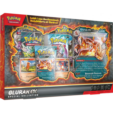 [Max. 3] Glurak-ex Spezial-Kollektion - Pokémon Karten [deutsche Ausgabe]