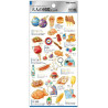 'Street fair stalls' Otonano-Zukan Paper stickers