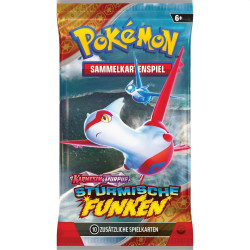 Stürmische Funken 1 Booster - Pokémon Karten [auf Deutsch]