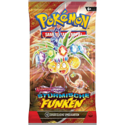 Stürmische Funken 1 Booster - Pokémon Karten [auf Deutsch]