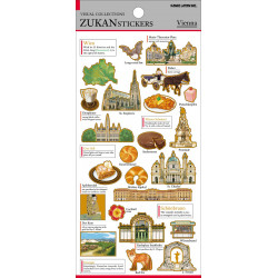 Visual Collections Zukan Stickers Vienne