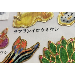 'Sea slugs' Otonano-Zukan Paper stickers