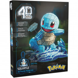Pokémon Schiggy - Puzzle mit 180 Teilen von 4D Build