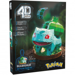 Pokémon Bisasam - Puzzle mit 195 Teilen von 4D Build