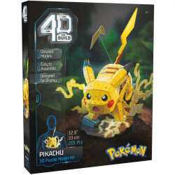 Pokémon Pikachu - Puzzle mit 201 Teilen von 4D Build