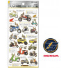 'Honda Mopeds' Otonano-Zukan Papier Aufkleber