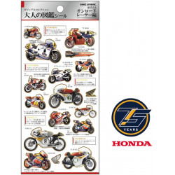 'Honda Road Racer motorcycles' Otonano-Zukan Paper stickers
