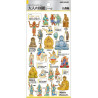 'Buddhistische Statuen' Otonano-Zukan Papier Aufkleber