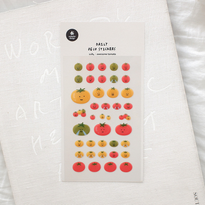 awesome tomato - Daily Deco Stickers Aufkleber