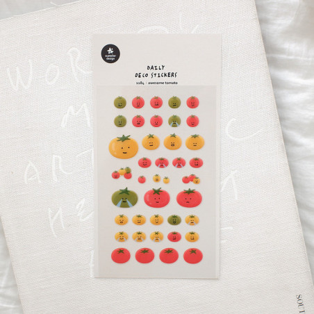 awesome tomato - Daily Deco Stickers Aufkleber