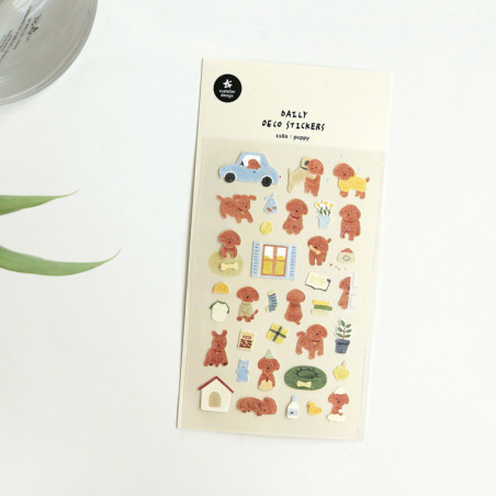 Welpen - Daily Deco Stickers Aufkleber