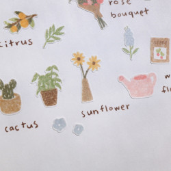 Flowers and gardening - Daily Deco Stickers