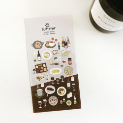 Vinothek - Daily Deco Stickers Aufkleber