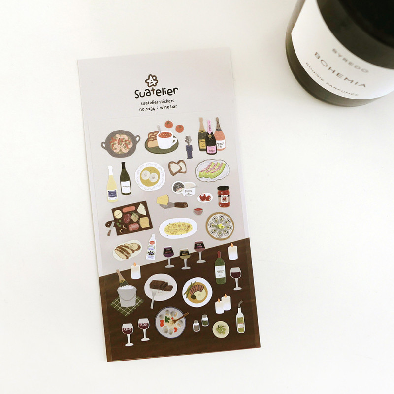 Vinothek - Daily Deco Stickers Aufkleber
