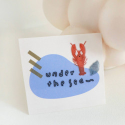 Sea creatures - Daily Deco Stickers