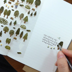 Wald - Daily Deco Stickers Aufkleber