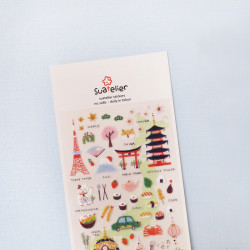 Tokyo - Daily Deco Stickers autocollants