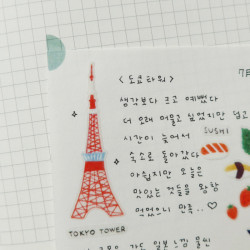 Tokio - Daily Deco Stickers Aufkleber