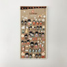 poupées kokeshi - Daily Deco Stickers autocollants