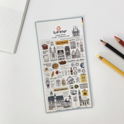 Francfort - Daily Deco Stickers autocollants