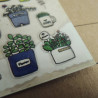 Topfpflanzen- Daily Deco Stickers Aufkleber