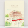 Journal de voyage illustré A5 « VIENNA – le journal de l'après-midi »