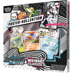 [restocking 28.10.][en allemand] Schwarze Blitze & Weiße Flammen Poster Kollektion - Cartes Pokémon Karmesin & Purpur