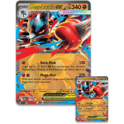 [German edition] Mega-Lucario-ex Figure Collection - Pokemon Cards