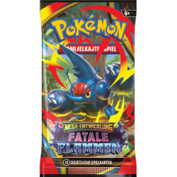 [max. 18][en allemand] Fatale Flammen 1 Booster - Cartes Pokémon