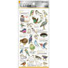 « Oiseaux » Otonano-Zukan autocollants en papier