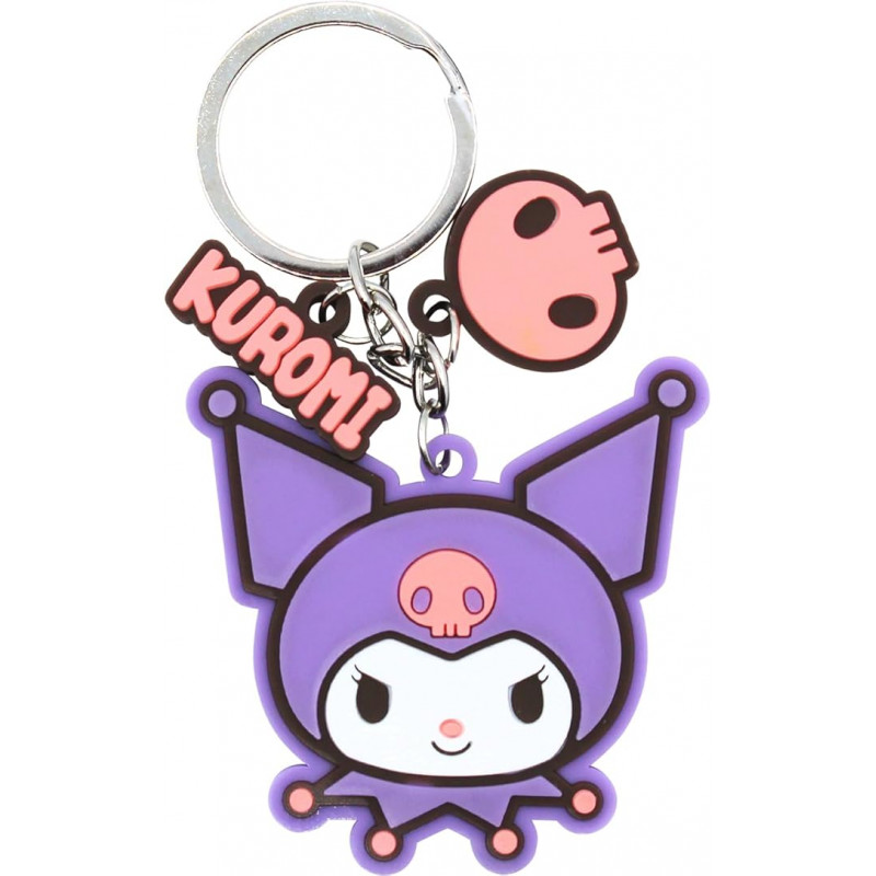 Porte-clés Kuromi en caoutchouc - par Joy Toy