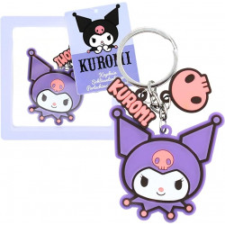 Porte-clés Kuromi en caoutchouc - par Joy Toy