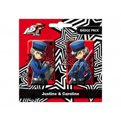 Persona 5 Royal – Badge pack, set of 2 – Justine &...